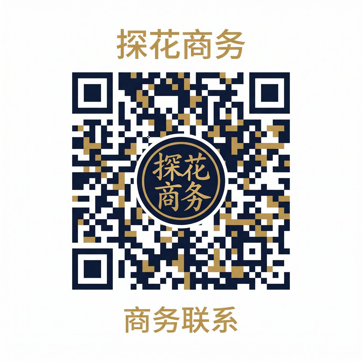 探花商务合作二维码